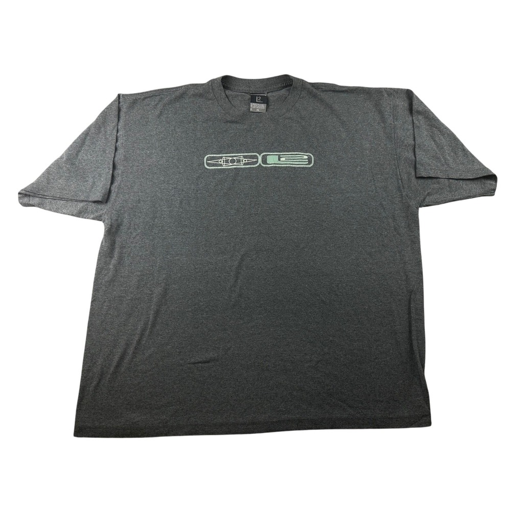 Vintage Levi's T-Shirt Men XL Gray Regular Fit L2 USA Made Streetwear Skate